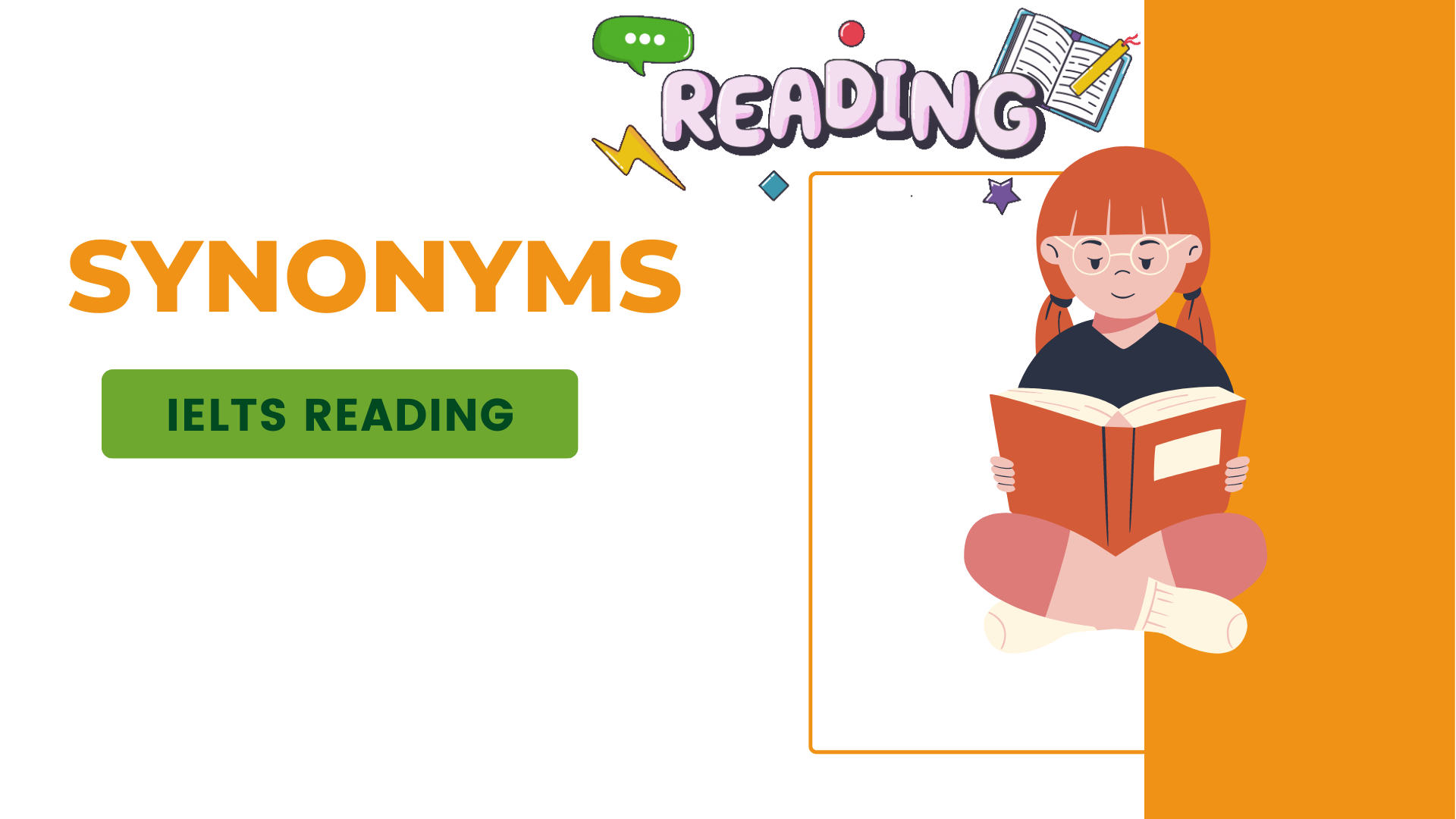 IELTS READING: SYNONYMS TRONG CAMBRIDGE IELTS 9
