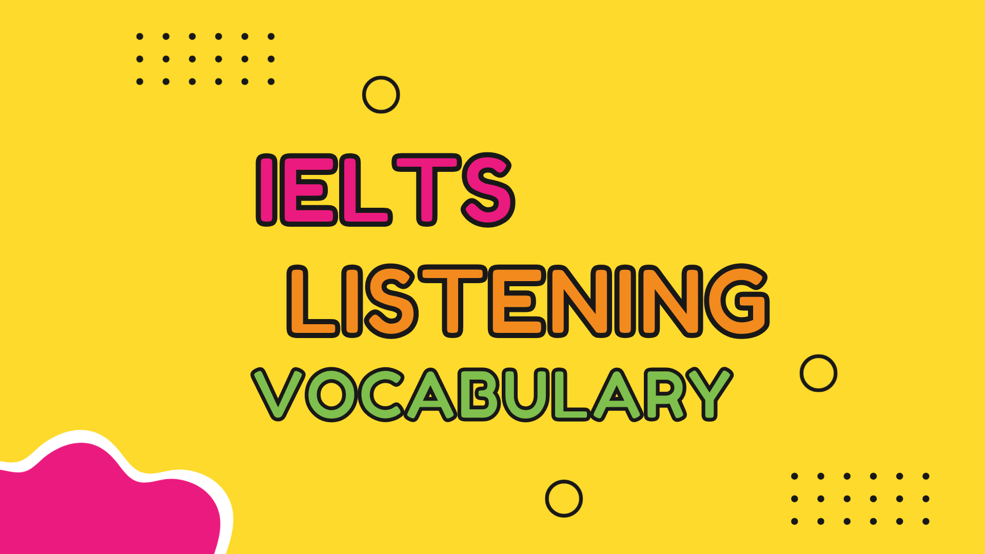 IELTS Listening: Từ Vựng Trong CAMBRIDGE IELTS 8 – Test 1