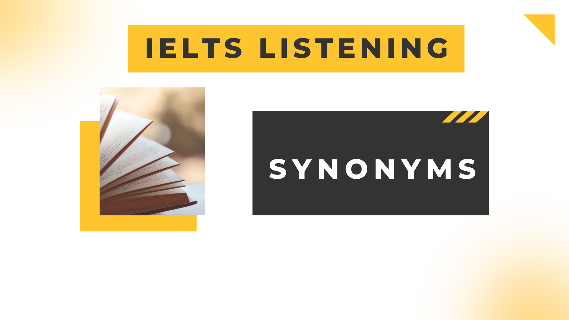 IELTS Listening: Từ Đồng Nghĩa Trong CAMBRIDGE IELTS 9 – Test 3