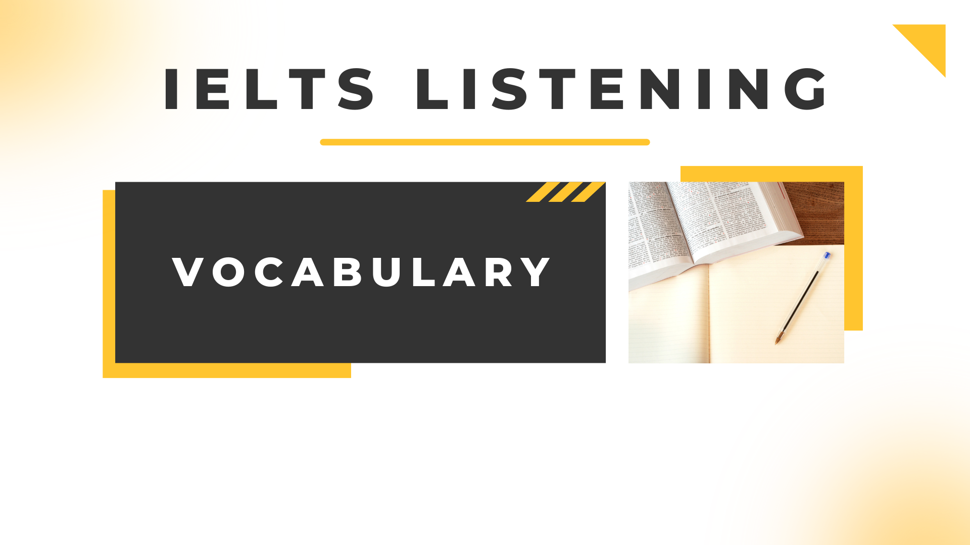 IELTS Listening: Từ Vựng Trong CAMBRIDGE IELTS 9 – Test 3